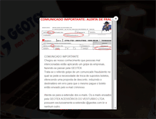 Tablet Screenshot of geotex.com.br
